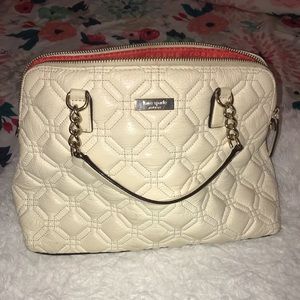 Kate spade cream handbag